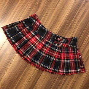Lip Service plaid mini skirt